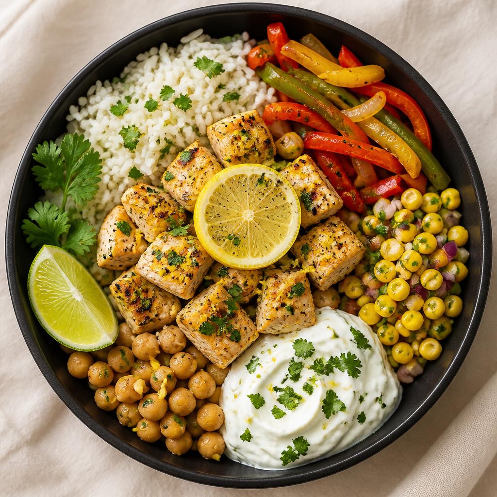 Lemon Pepper burrito bowl for Wednesday
