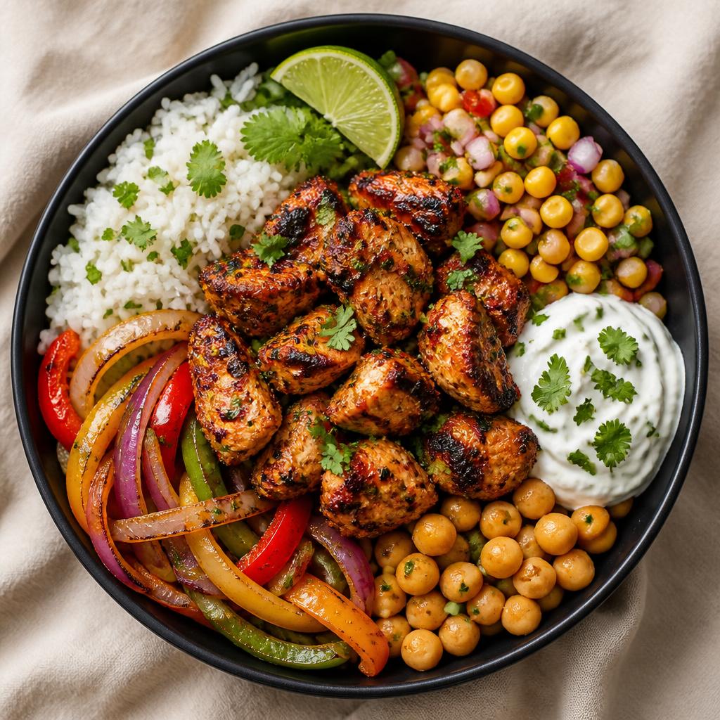Smoky Peri Peri burrito bowl for Monday